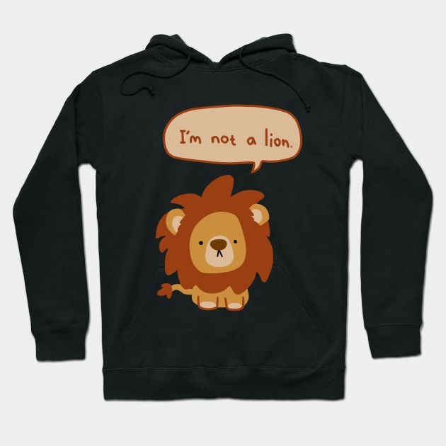 Lying Lion Hoodie by OneWeirdDude